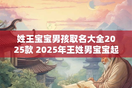 姓王宝宝男孩取名大全2025款 2025年王姓男宝宝起名字大全寓意好