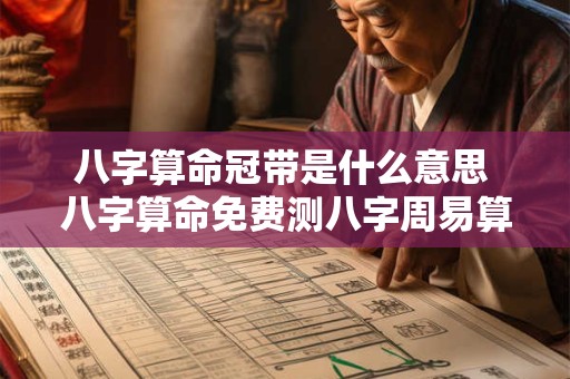 八字算命冠带是什么意思 八字算命免费测八字周易算命