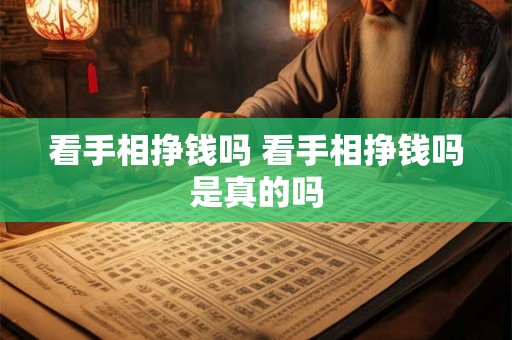 看手相挣钱吗 看手相挣钱吗是真的吗