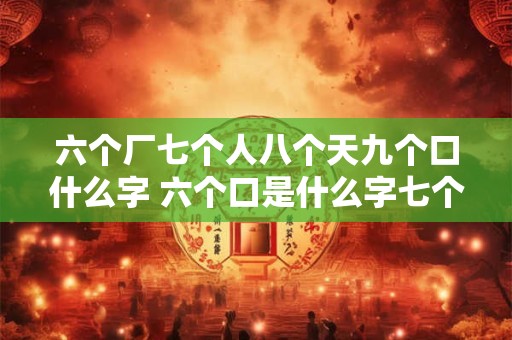 六个厂七个人八个天九个口什么字 六个口是什么字七个口是什么字