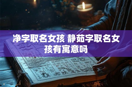 净字取名女孩 静茹字取名女孩有寓意吗