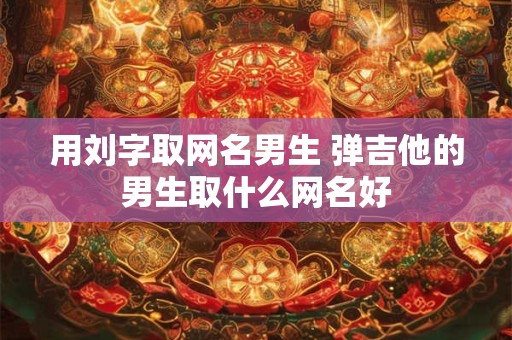 用刘字取网名男生 弹吉他的男生取什么网名好