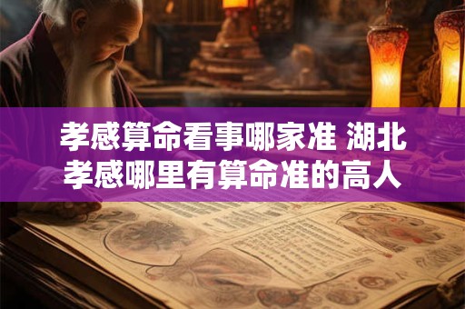 孝感算命看事哪家准 湖北孝感哪里有算命准的高人