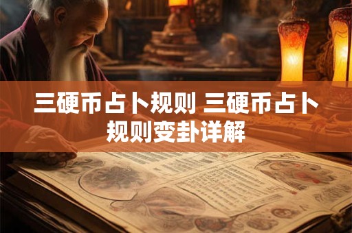 三硬币占卜规则 三硬币占卜规则变卦详解