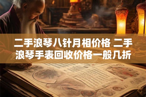 二手浪琴八针月相价格 二手浪琴手表回收价格一般几折