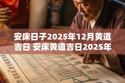 安床日子2025年12月黄道吉日 安床黄道吉日2025年1月份黄道吉日查询