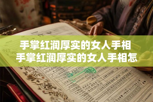手掌红润厚实的女人手相 手掌红润厚实的女人手相怎么样