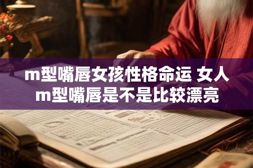 m型嘴唇女孩性格命运 女人m型嘴唇是不是比较漂亮