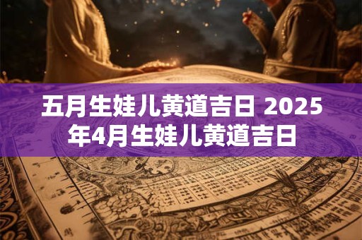 五月生娃儿黄道吉日 2025年4月生娃儿黄道吉日