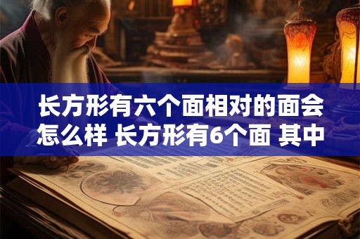 长方形有六个面相对的面会怎么样 长方形有6个面 其中有两个面一定是正方形对吗