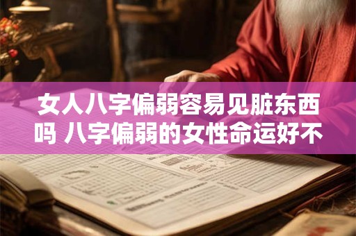 女人八字偏弱容易见脏东西吗 八字偏弱的女性命运好不好