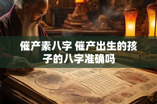 催产素八字 催产出生的孩子的八字准确吗