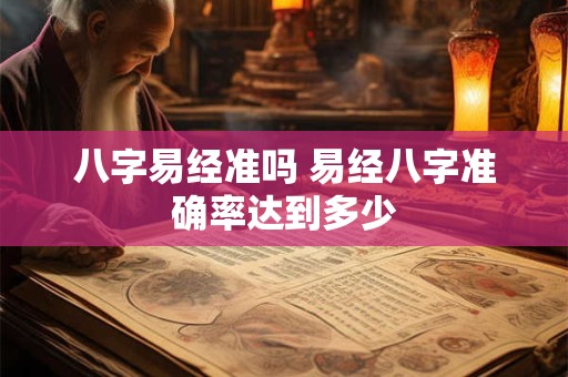 八字易经准吗 易经八字准确率达到多少