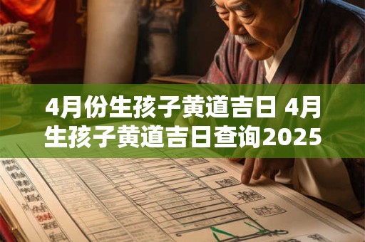 4月份生孩子黄道吉日 4月生孩子黄道吉日查询2025年