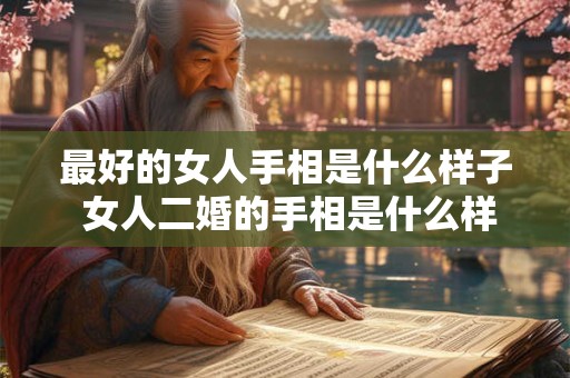 最好的女人手相是什么样子 女人二婚的手相是什么样子的