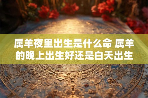 属羊夜里出生是什么命 属羊的晚上出生好还是白天出生好