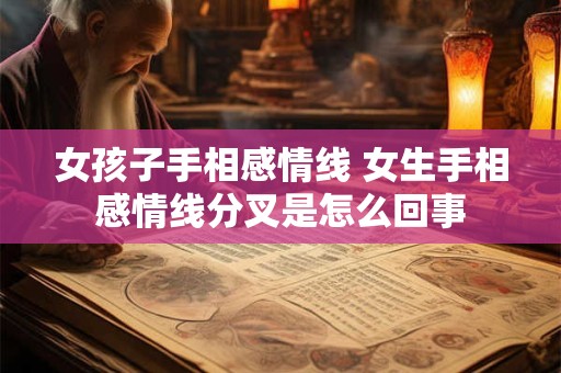 女孩子手相感情线 女生手相感情线分叉是怎么回事