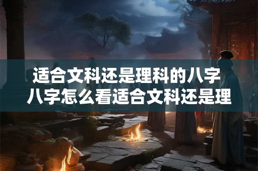 适合文科还是理科的八字 八字怎么看适合文科还是理科 适合文科还是理科的八字 八字怎么看适合文科还是理科