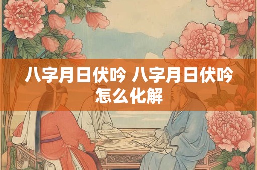 八字月日伏吟 八字月日伏吟怎么化解