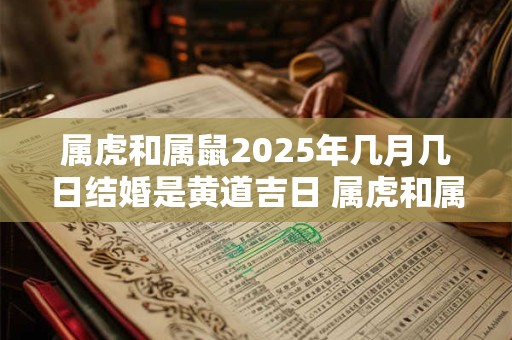 属虎和属鼠2025年几月几日结婚是黄道吉日 属虎和属鼠2025年几月几日结婚是黄道吉日吗