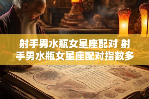 射手男水瓶女星座配对 射手男水瓶女星座配对指数多少