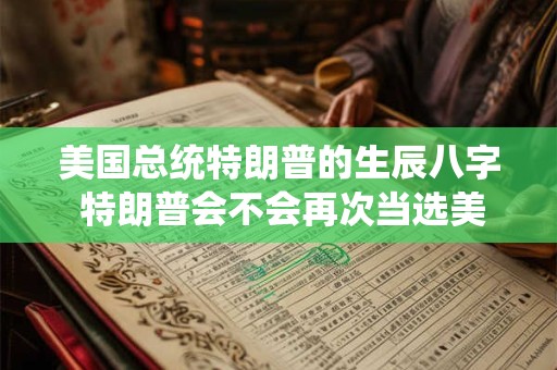详细阅读:美国总统特朗普的生辰八字 特朗普会不会再次当选美国总统 美国总统特朗普的生辰八字 特朗普会不会再次当选美国总统