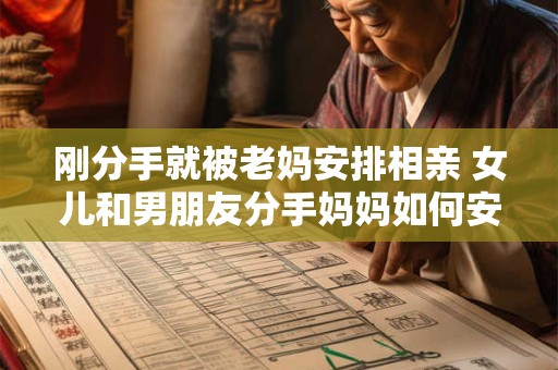 刚分手就被老妈安排相亲 女儿和男朋友分手妈妈如何安慰