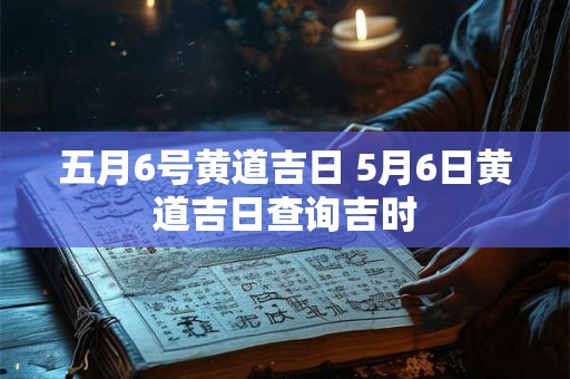 五月6号黄道吉日 5月6日黄道吉日查询吉时