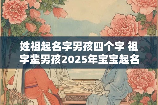 姓祖起名字男孩四个字 祖字辈男孩2025年宝宝起名