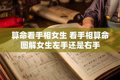 算命看手相女生 看手相算命图解女生左手还是右手