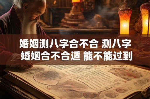 婚姻测八字合不合 测八字 婚姻合不合适 能不能过到老