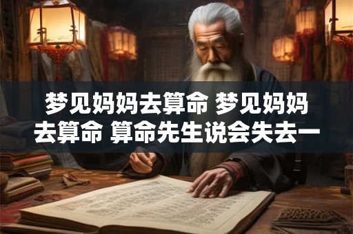梦见妈妈去算命 梦见妈妈去算命 算命先生说会失去一个孩子