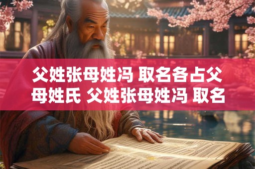 父姓张母姓冯 取名各占父母姓氏 父姓张母姓冯 取名各占父母姓氏多少