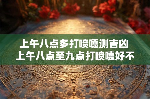 上午八点多打喷嚏测吉凶 上午八点至九点打喷嚏好不好