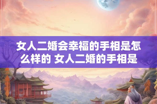 女人二婚会幸福的手相是怎么样的 女人二婚的手相是什么样子的