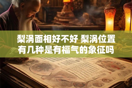 梨涡面相好不好 梨涡位置有几种是有福气的象征吗