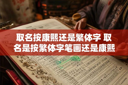 取名按康熙还是繁体字 取名是按繁体字笔画还是康熙字典笔画