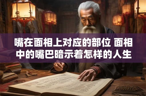 嘴在面相上对应的部位 面相中的嘴巴暗示着怎样的人生