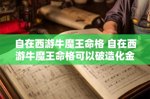 自在西游牛魔王命格 自在西游牛魔王命格可以破造化金身吗