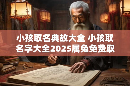 小孩取名典故大全 小孩取名字大全2025属兔免费取名