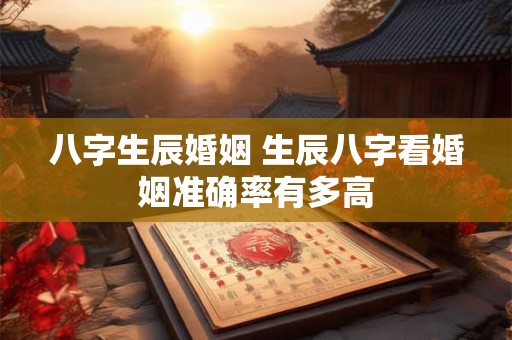 八字生辰婚姻 生辰八字看婚姻准确率有多高