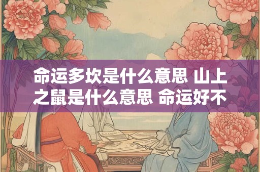 命运多坎是什么意思 山上之鼠是什么意思 命运好不好