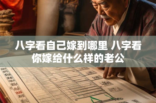 八字看自己嫁到哪里 八字看你嫁给什么样的老公