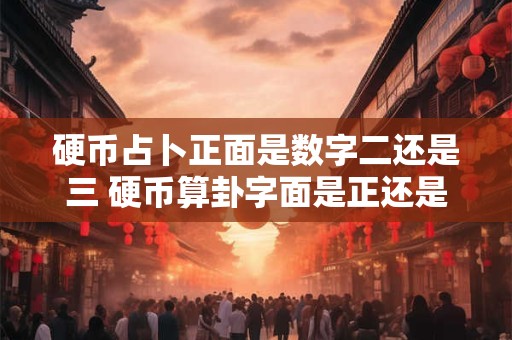 硬币占卜正面是数字二还是三 硬币算卦字面是正还是反