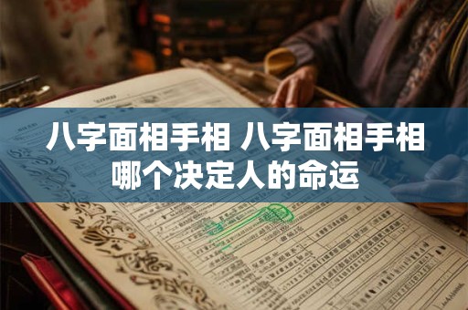 八字面相手相 八字面相手相哪个决定人的命运