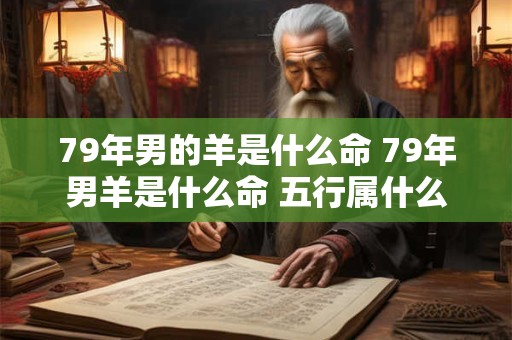 79年男的羊是什么命 79年男羊是什么命 五行属什么生肖