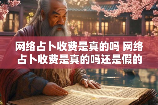 网络占卜收费是真的吗 网络占卜收费是真的吗还是假的