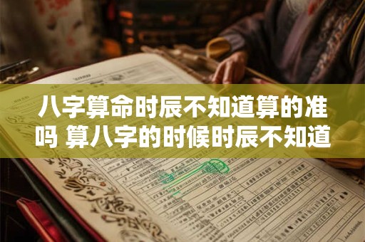 八字算命时辰不知道算的准吗 算八字的时候时辰不知道 还能算吗 八字算命时辰不知道算的准吗 算八字的时候时辰不知道 还能算吗