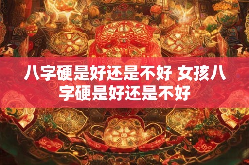 详细阅读:八字硬是好还是不好 女孩八字硬是好还是不好 八字硬是好还是不好 女孩八字硬是好还是不好