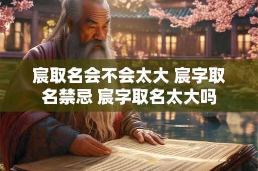 宸取名会不会太大 宸字取名禁忌 宸字取名太大吗